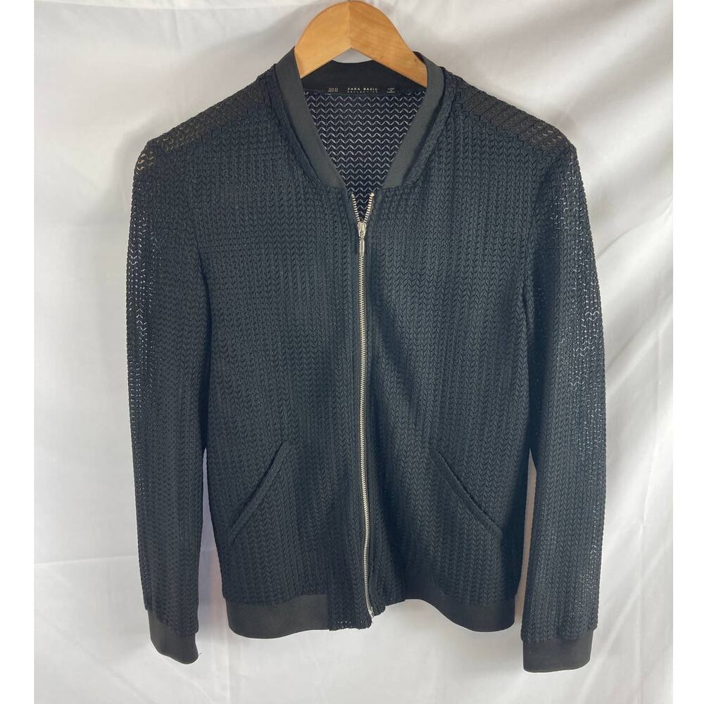 Zara Zip Up Track Jacket XS